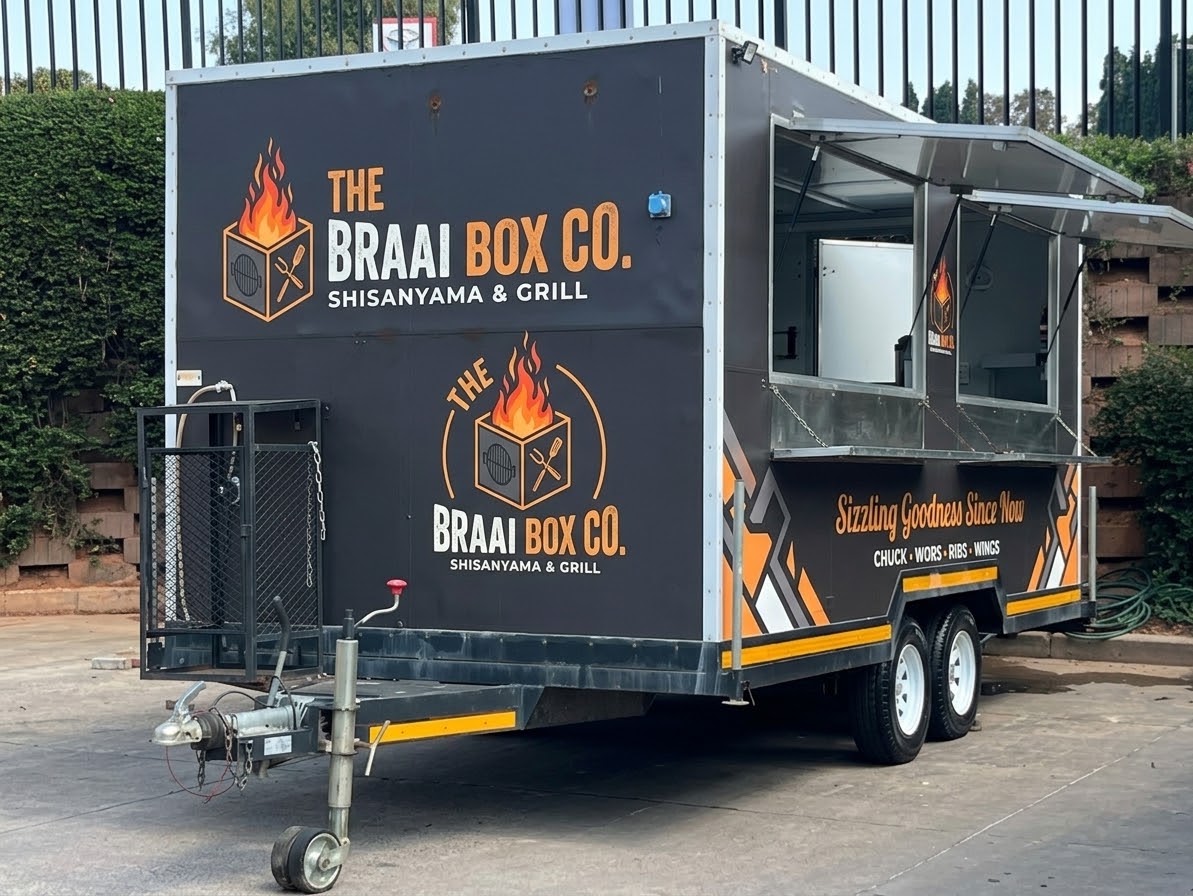 The Braai Box Co. mobile food trailer